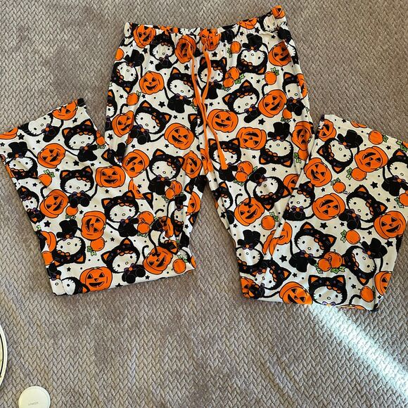 Halloween Sanrio Hello Kitty Pajama Pants - Picture 5 of 7